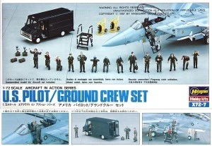 35007  фигуры  U.S. Pilot/Ground Crew Set  (1:72) 4967834351073