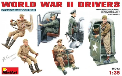 35042  фигуры  WORLD WAR II DRIVERS  (1:35) 4820041100929