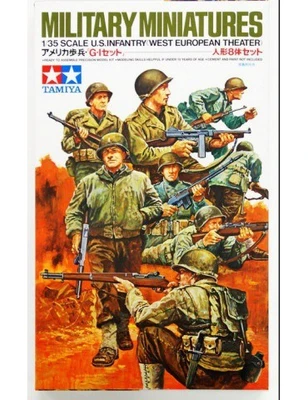 35048  фигуры  U.S. Infantry (West European Theater)  (1:35) 4950344996124