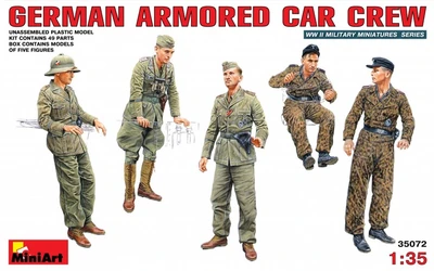 35072  фигуры  GERMAN ARMORED CAR CREW  (1:35) 2000002073635