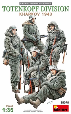35075  фигуры Totenkopf Division Kharkov 1943  (1:35) 4820183312099
