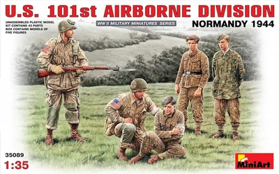 35089  фигуры  U.S. 101st AIRBORNE DIVISION (NORMANDY 1944)  (1:35) 2000002081524