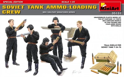 35131  фигуры  SOVIET TANK AMMO-LOADING CREW  SPECIAL EDITION  (1:35) 4820041102688