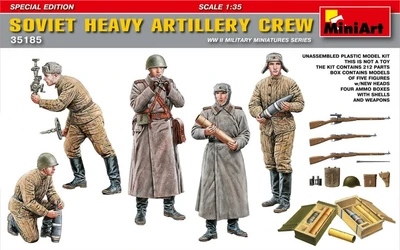 35185  фигуры  SOVIET HEAVY ARTILLERY CREW SPECIAL EDITION  (1:35) 4820183310071