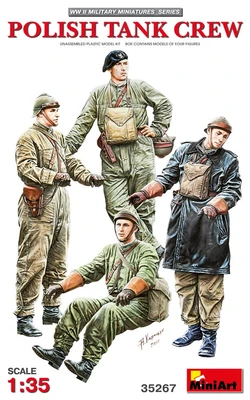 35267  фигуры  POLISH TANK CREW  (1:35) 4820183311870