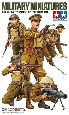 35339  фигуры  WWI British Infantry Set  (1:35) 4950344353392