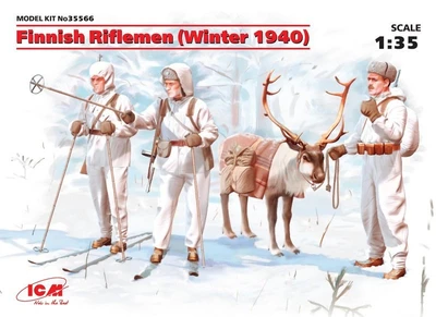 35566  фигуры  Финская пехота зима 1940  (1:35) 2000000070490