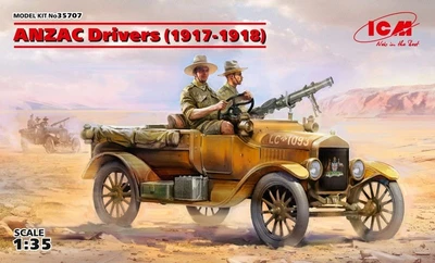 35707  фигуры  ANZAC Drivers (1917-1918) (2 figures)  (1:35) 2000000103730