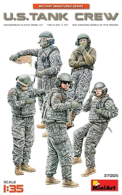 37005  фигуры  U.S. TANK CREW  (1:35) 4820183311511