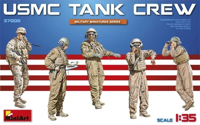 37008  фигуры  USMC TANK CREW  (1:35) 4820183310859