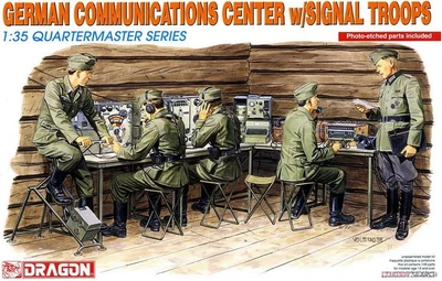 3826  фигуры  German Communications Center w/Signal Troops (1:35) 89195838261