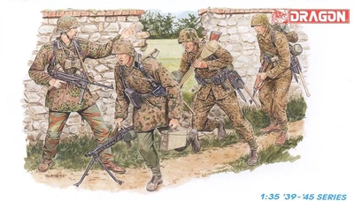 6003  фигуры  German Combat Unit (Normandy 1944)  (1:35) 89195860033