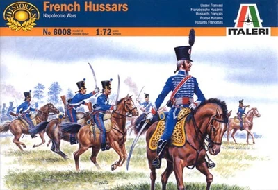 6008  фигуры  French Hussars Napoleonic Wars  (1:72) 8001283860086