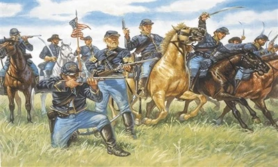6013  фигуры  UNION CAVALRY (AMERICAN CIVIL WAR) (1:72) 2000002093275