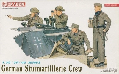 6029  фигуры  German Sturmartillerie Crew (1:35) 89195860293