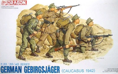 6045  фигуры  German Gebirgsjager (Caucasus 1942) (1:35) 89195860453