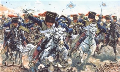 6052  фигуры  BRITISH HUSSARS (CRIMEAN WAR) (1:72) 2000002093343