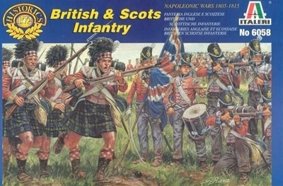 6058  фигуры  British and Scots Infantry  (1:72) 8001283060585
