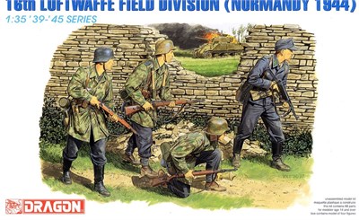 6084  фигуры  16th Luftwaffe Field Division Normandy 1944  (1:35) 89195860842