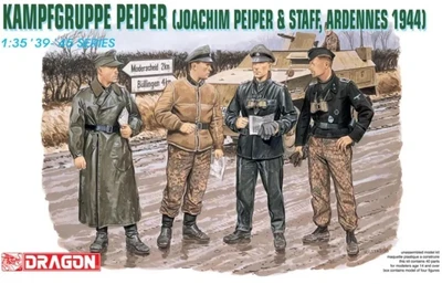 6088  фигуры  Kampfgruppe Peiper (J. Peiper & Staff, Ardennes 1944)  (1:35) 89195860880