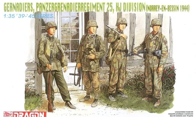 6110  фигуры  Grenadiers, Panzergrenadierregiment 25, HJ Division (Norrey-en-Besin 1944)  (1:35) 89195861108