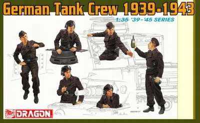6375  фигуры  German Tank Crew 1939-1943  (1:35) 89195863751