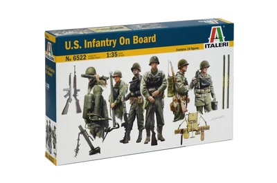 6522  фигуры  U.S. INFANTRY ON BOARD  (1:35) 8001283065221
