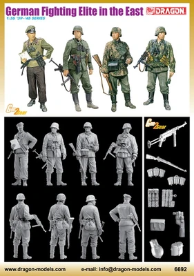 6692  фигуры  German Fighting Elite in the East  (1:35) 89195866929