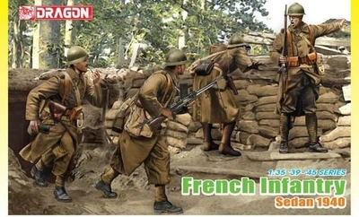 6738  фигуры  French Infantry Sedan 1940  (1:35) 89195867384