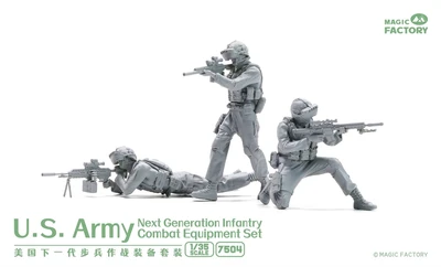 7504  фигуры  U.S Army Next Generation Infantry Equipment Set  (1:35) 6974715830228