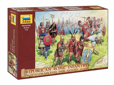 8034  фигуры  Республиканский  Рим  Пехота (1:72) 4600327080349