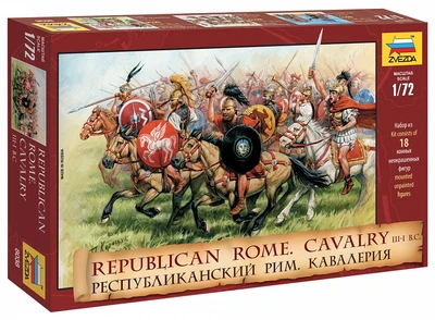 8038  фигуры  Республиканский Рим.Кавалерия. (1:72) 4600327080387