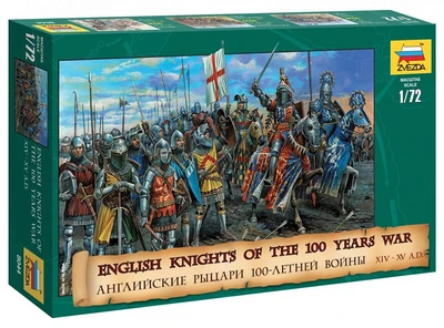 8044  фигуры  Английские рыцари 100-летней войны (1:72) 4600327080448