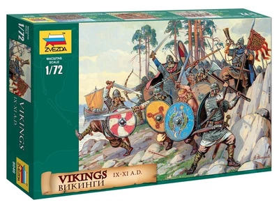 8046  фигуры  Викинги (1:72) 4600327080462