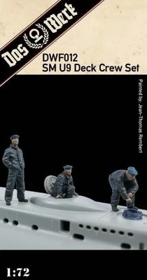 DWF012  фигуры  SM U9 Deck Crew Set  (1:72) 2000000236599