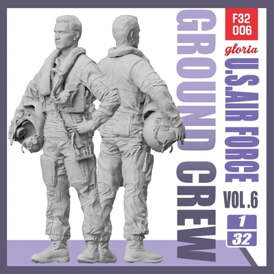 F32006  фигуры  USAF F-35A Pilot  (1:32) 2000002156093