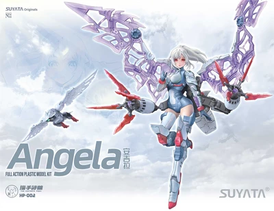 HP002  фигуры  Angela - The Hunter's Poem + motorbike gratis  (1:12) 6972444300449
