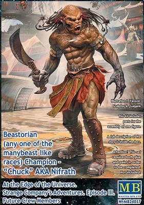 MB24057  фигуры  Beastorian (any one of the many beast like races) Champion – “Chuck” AKA Nifrath. 2000000103860