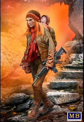 MB24077  фигуры  The Last Bridge. Kit No. 5. Nadezhda (Hope)  (1:24) 4820113082474