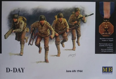 MB3520   фигуры  Операция "Оверлорд" в Нормандии 6 июня 1944г (D-Day) (1:35) 2000000009360