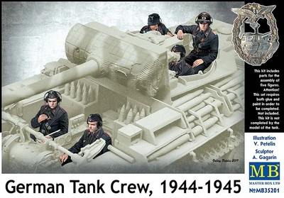 MB35201  фигуры  German Tank Crew 1944-45 (5 Fig.)  (1:35) 2000000129402
