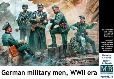 MB35211  фигуры  German military men, WWII era  (1:35) 2000000165400