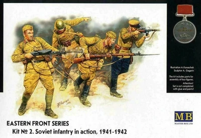 MB3523   фигуры  Советская пехота в действии, 1941-1942 (1:35) 4820041760260