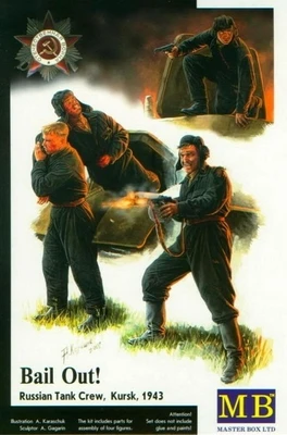 MB3532   фигуры  Советские танкисты. Курск 1943г. (1:35) 4820041760376