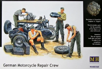 MB3560  фигуры  Немецкая моторемонтная бригада (1:35) 2000000012377