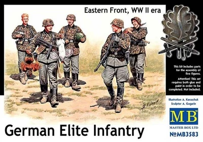 MB3583  фигуры  German Elite Infantry  (1:35) 4820113080432