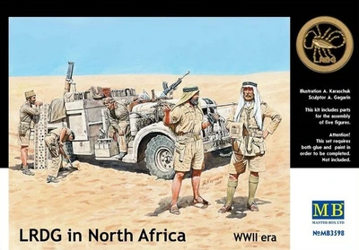 MB3598  фигуры  LRDG in North Africa  (1:35) 4820113080531