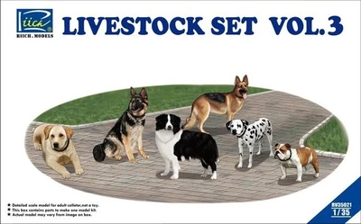 RV35021  фигуры  Livestock Set Vol. 3  (1:35) 4544032726089