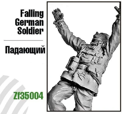 ZF35004  фигуры  Падающий немецкий солдат  (1:35) 2000000103327