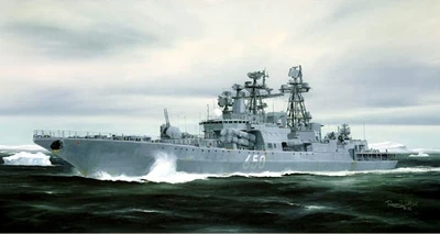 04531  флот  Russian Destroyer Admiral Chabanenko Udaloy II  (1:350) 9580208045313